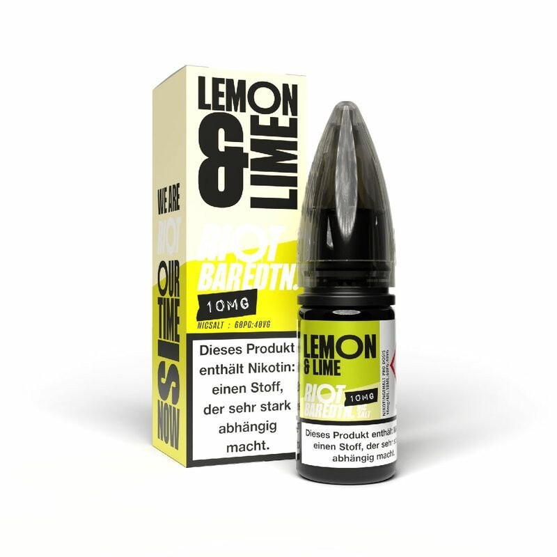 Riot Salt - BAR EDTN - Lemon & Lime - Nikotinsalz - 10ml