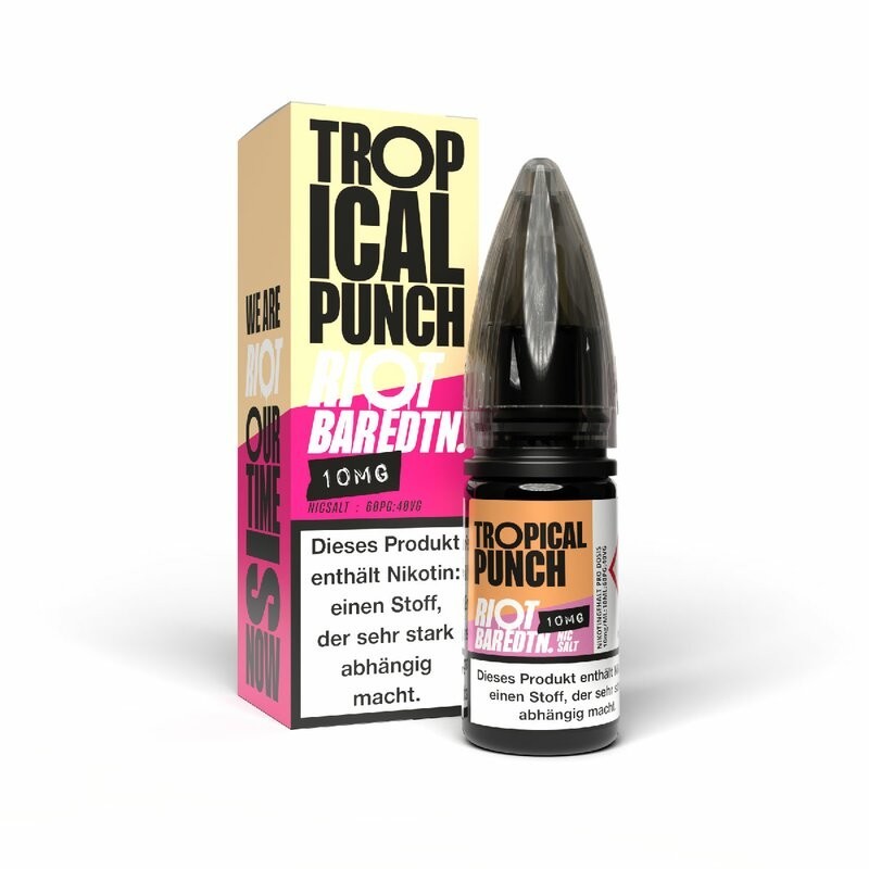 Riot Salt - BAR EDTN - Tropical Punch - Nikotinsalz - 10ml