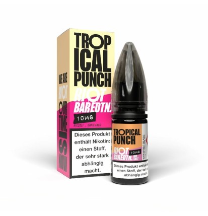 Riot Salt - BAR EDTN - Tropical Punch - Nikotinsalz - 10ml