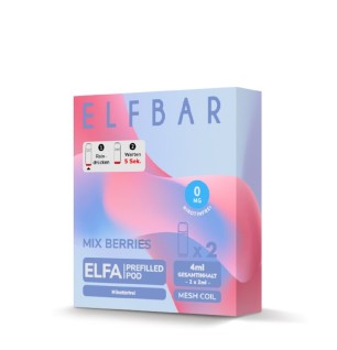 ELF Bar - ELFA ELF Bar - ELFA - Prefilled Pods (2 Stück) - Mix Berries