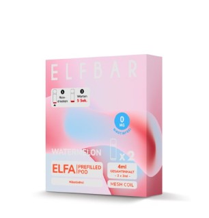 ELF Bar - ELFA ELF Bar - ELFA - Prefilled Pods (2 Stück) - Watermelon 