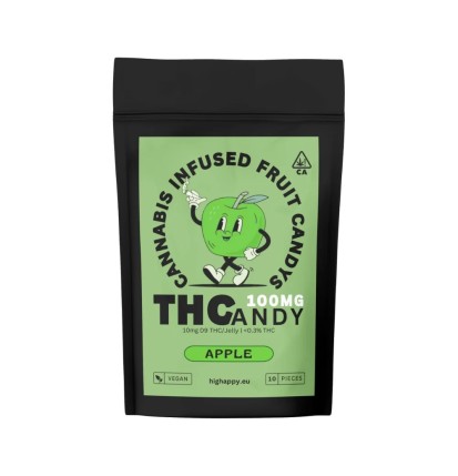 THCandy | Apple 100mg | Cannabis Infused Gummies