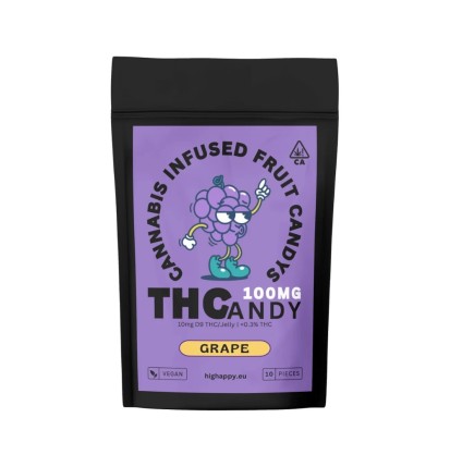 THCandy THCandy | Grape 100mg | Cannabis Infused Gummies