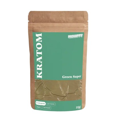 Highhappy Kratom Green Super