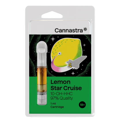 Cannastra Cannastra 10-OH-HHC Kartusche Lemon Star Cruise, 10-OH-HHC 9