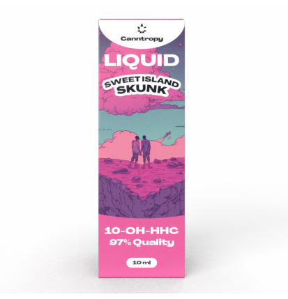 Canntropy 10-OH-HHC Liquid Sweet Island Skunk, 10-OH-HHC 97% Qualität, 10 ml