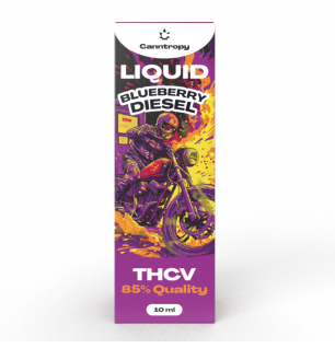 Canntropy Canntropy THCV Liquid Blueberry Diesel, THCV 85% Qualität, 1