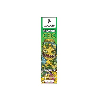 CanaPuff CBC Einweg-Vape-Pen Lemonade Kush, CBC 79%, 1 ml