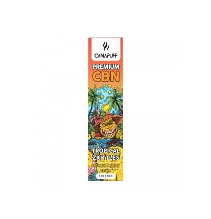 CanaPuff CanaPuff CBN Einweg-Vape-Pen Tropical Zkittles, CBN 89%, 1 ml