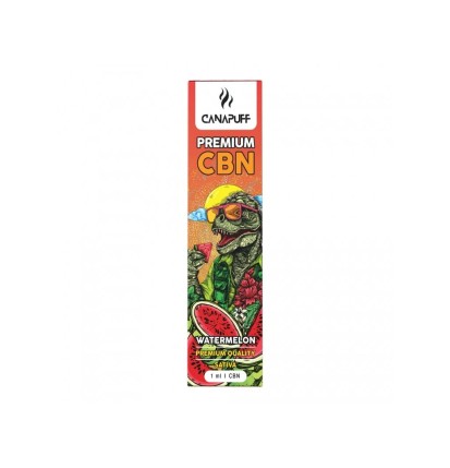 CanaPuff CBN Einweg-Vape-Pen Watermelon, CBN 89%, 1 ml