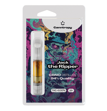 Canntropy CBNO Kartusche Jack the Ripper, CBNO 94% Qualität, 1 ml