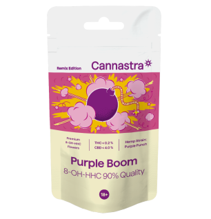 Cannastra Cannastra 8-OH-HHC Blüte Purple Boom 90 % Qualität, 1 g - 10