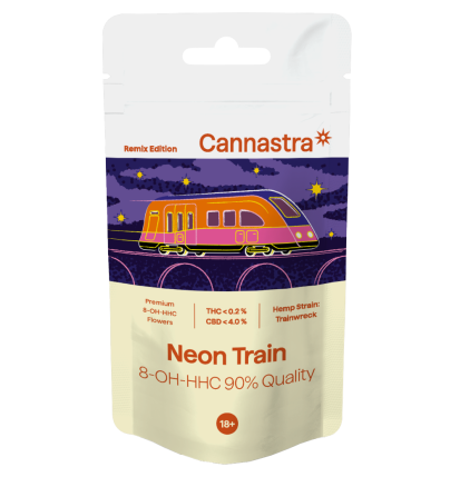 Cannastra Cannastra 8-OH-HHC Blüte Neon Train 90 % Qualität, 1 g - 100