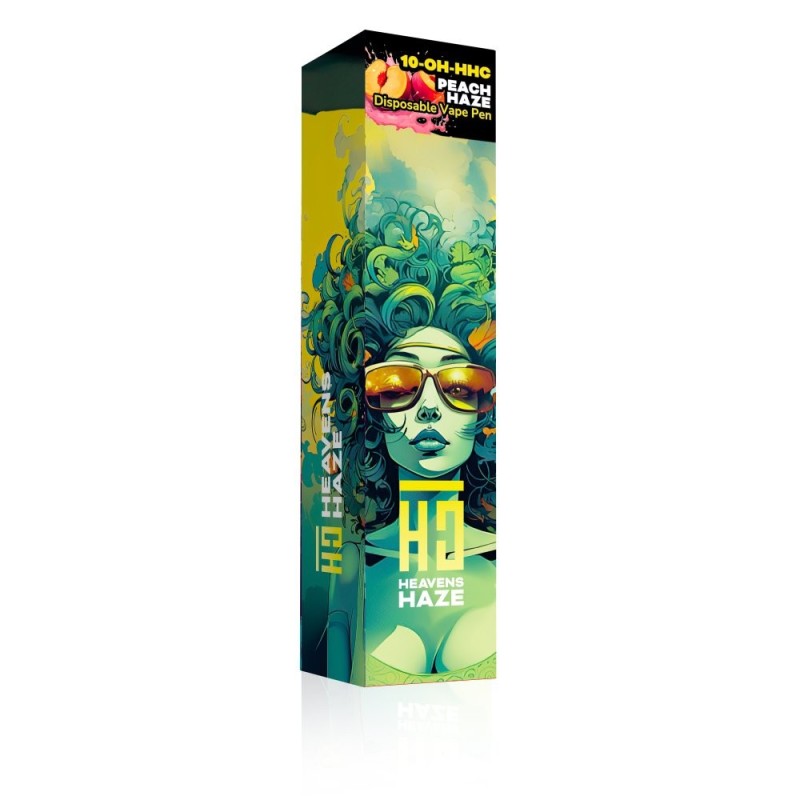 Heavens Haze 10-OH-HHC Einweg-Vape-Pen Peach Haze, 1ml