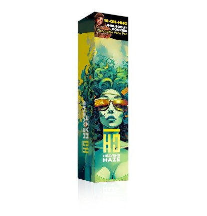 Heavens Haze 10-OH-HHC Einweg-Vape-Pen Girl Scout Cookies, 1ml