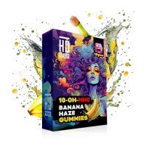 Heavens Haze Heavens Haze 10-OH-HHC Gummies Banana Haze, 10 Stück