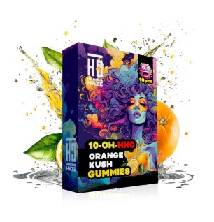 Heavens Haze Heavens Haze 10-OH-HHC Gummies Orange Kush, 10 Stück