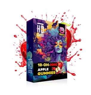 Heavens Haze Heavens Haze 10-OH-HHC Gummies Apfel, 10 Stück