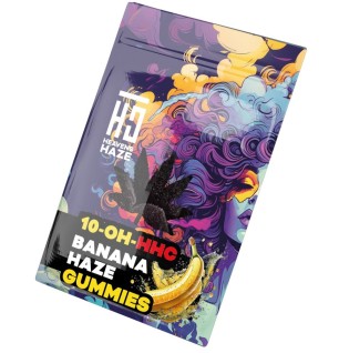 Heavens Haze Heavens Haze 10-OH-HHC Gummies Banana Haze, 3 Stück