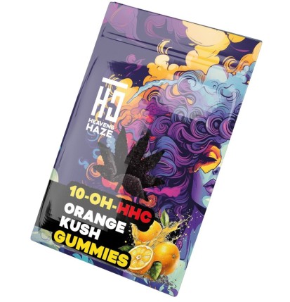 Heavens Haze Heavens Haze 10-OH-HHC Gummies Orange Kush, 3 Stück