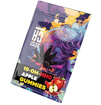 Heavens Haze Heavens Haze 10-OH-HHC Gummies Apfel, 3 Stück