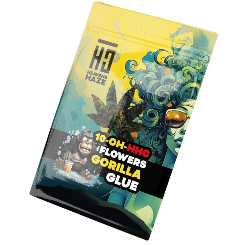 Heavens Haze 10-OH-HHC Blumen Gorilla Glue, 1g