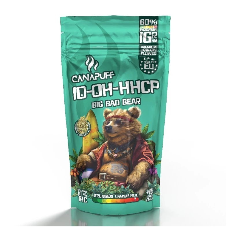 CanaPuff 10-OH-HHCP Blüte Big Bad Bear, 10-OH-HHCP 60 %, 1 - 5 g