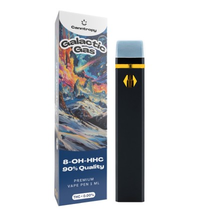 Canntropy 8-OH-HHC Vape Pen Galactic Gas, 8-OH-HHC 90% Qualität, 1ml