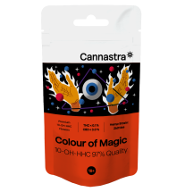 Cannastra Cannastra 10-OH-HHC Blütenfarbe der Magie 97 % Qualität, 1 g