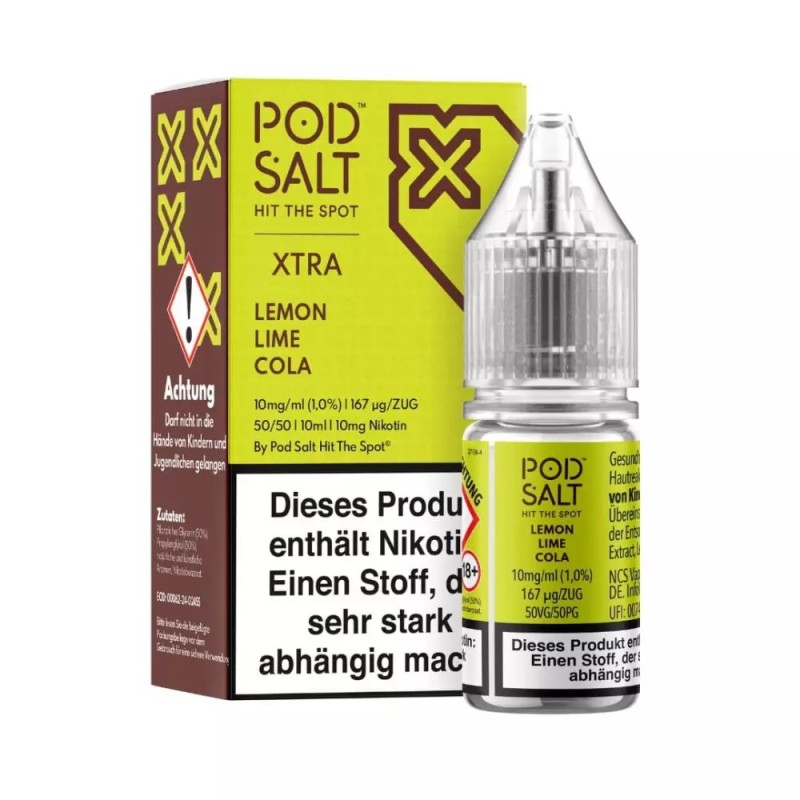 Pod Salt Xtra Nikotinsalz - Lemon Lime Cola