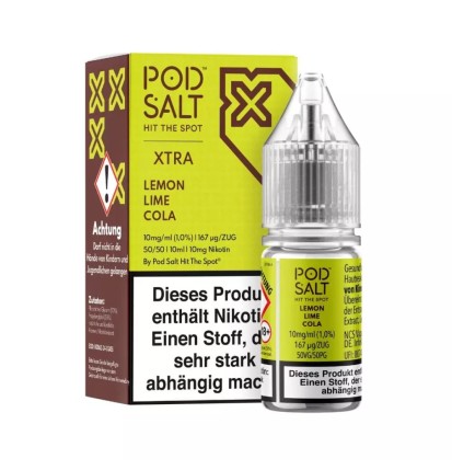 Pod Salt Xtra Nikotinsalz - Lemon Lime Cola