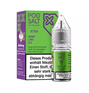 POD SALT Pod Salt Xtra Nikotinsalz - Berry Lime Ice