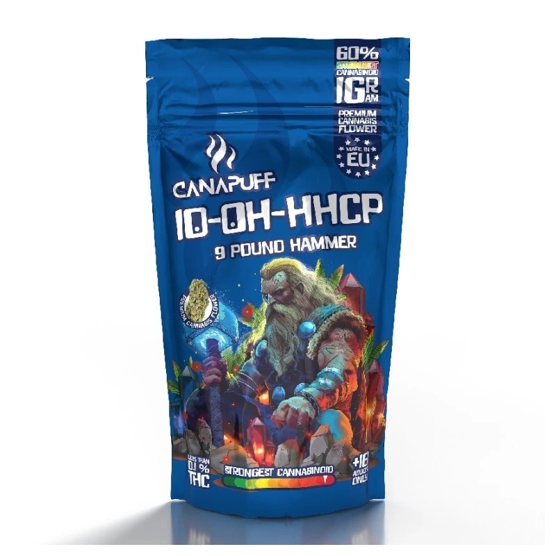 CanaPuff 10-OH-HHCP Blüte 9 Pound Hammer, 10-OH-HHCP 60 %, 1 - 5 g