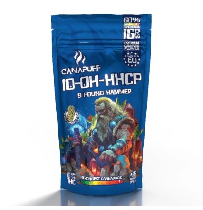 CanaPuff 10-OH-HHCP Blüte 9 Pound Hammer, 10-OH-HHCP 60 %, 1 - 5 g