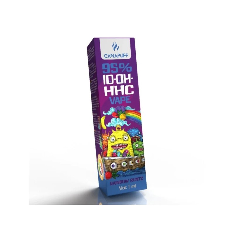 CanaPuff 10-OH-HHC Einweg-Vape-Pen Rainbow Runtz, 10-OH-HHC 95 %, 1 ml