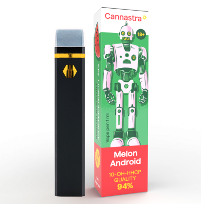 Cannastra Cannastra 10-OH-HHCP Vape Pen Melon Android, 10-OH-HHCP 94% 