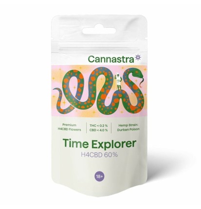 Cannastra H4CBD Blume Zeit Entdecker (Durban Gift) 60%, 1 g - 100 g