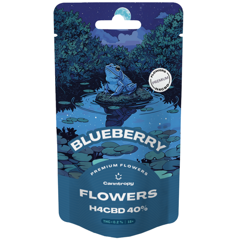 Canntropy H4CBD Blaubeerblüte 40 %, 1 g – 5 g