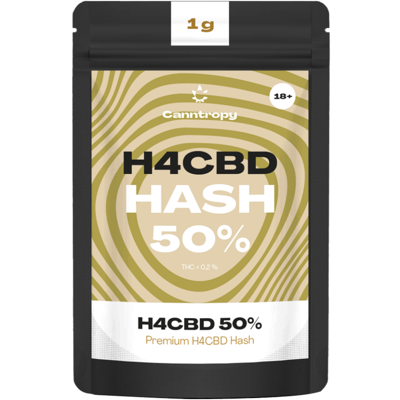 Canntropy H4CBD Hash 50 %, 1 g - 100 g