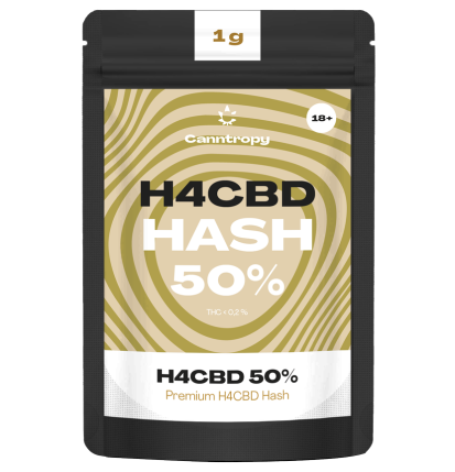 Canntropy H4CBD Hash 50 %, 1 g - 100 g