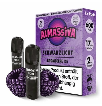 Al Massiva - Prefilled Pods (2 Stück) - Schwarzlicht - 17mg/ml