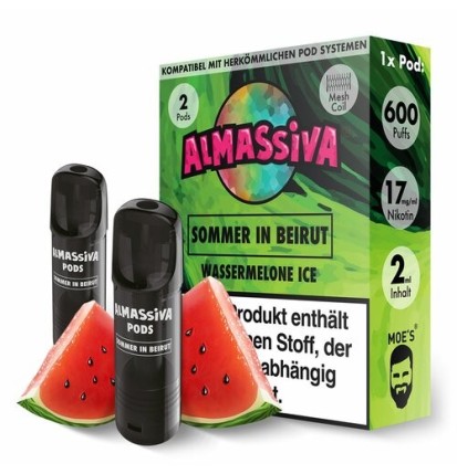 Al Massiva - Prefilled Pods (2 Stück) - Sommer in Beirut - 17mg/ml