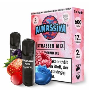 Al Massiva Al Massiva - Prefilled Pods (2 Stück) - Strassen Mix - 17mg