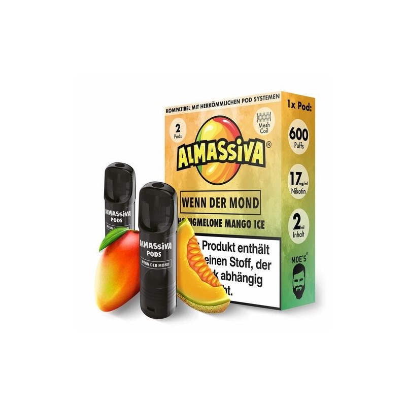 Al Massiva - Prefilled Pods (2 Stück) - Wenn der Mond - 17mg/ml