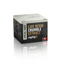 Eighty8 Eighty8 CBD Live Resin Crumble Extrakt, 82 % CBD, 1 g