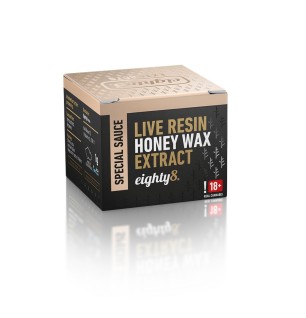 Eighty8 Eighty8 CBD Live Resin Honigwachs Extrakt, 65 % CBD, 1 g