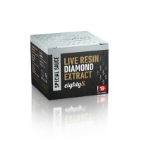 Eighty8 Eighty8 CBD Live Resin Diamond Extrakt, 92 % CBD, 1 g