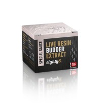 Eighty8 Eighty8 CBD Live Resin Budder Extrakt, 75 % CBD, 1 g