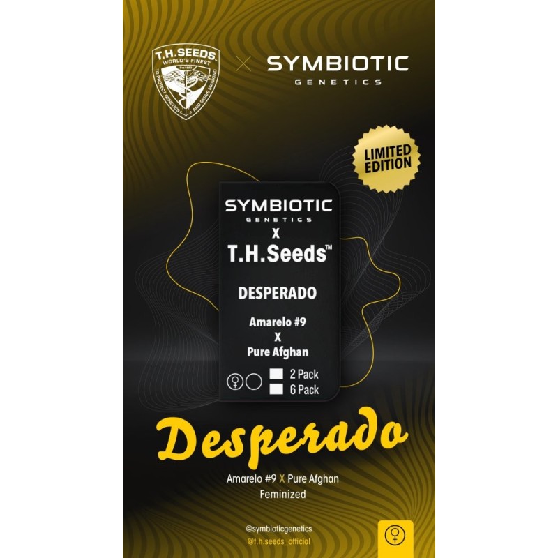 T.H.Seeds™ X Symbiotics Hanfsamen Desperado, feminisiert