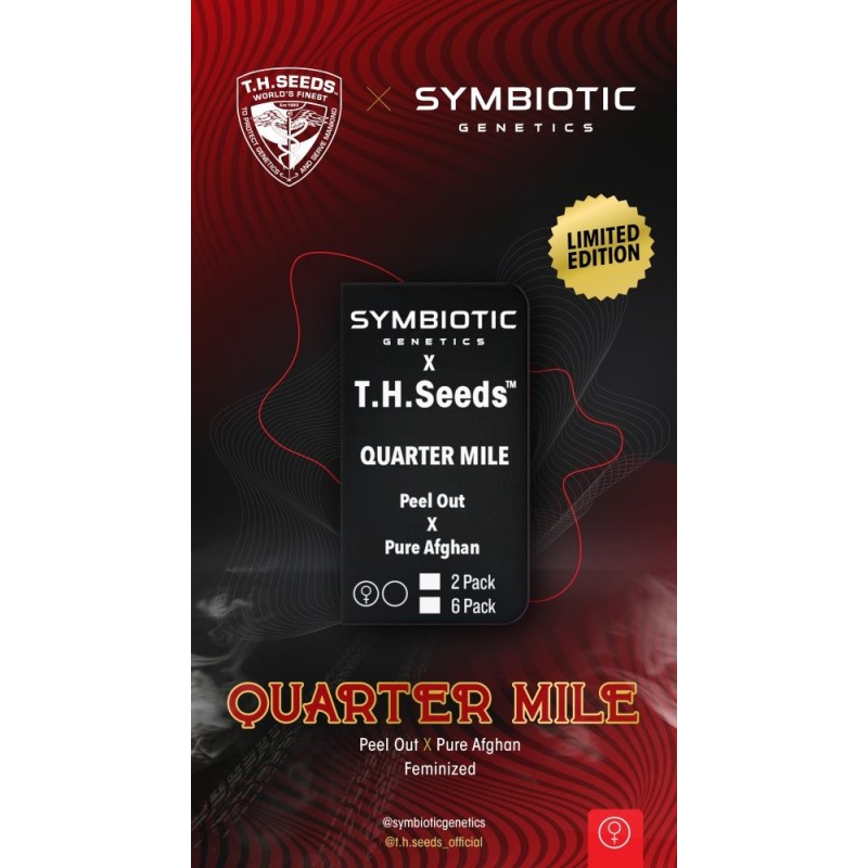 T.H.Seeds™ X Symbiotics Hanfsamen Quarter Mile, feminisiert